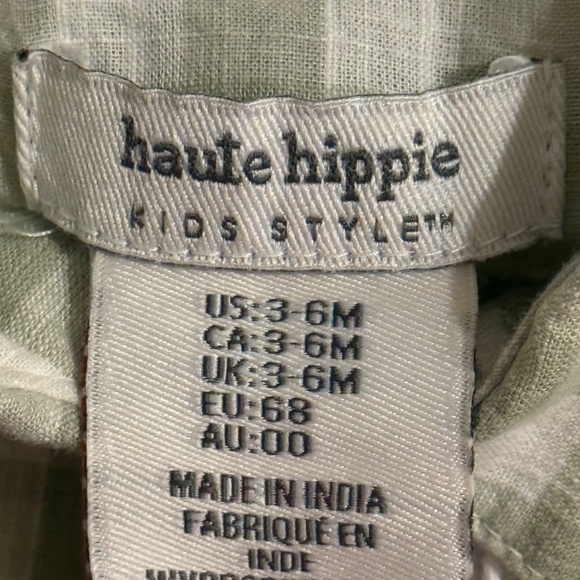 Haute Hippie Baby Boy 1 Piece Outfit W/Matching Hat - Picture 6 of 9